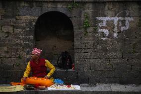 Nepal festival of thread